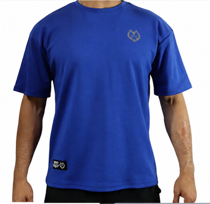 Oversize Tshirt Azul Rey