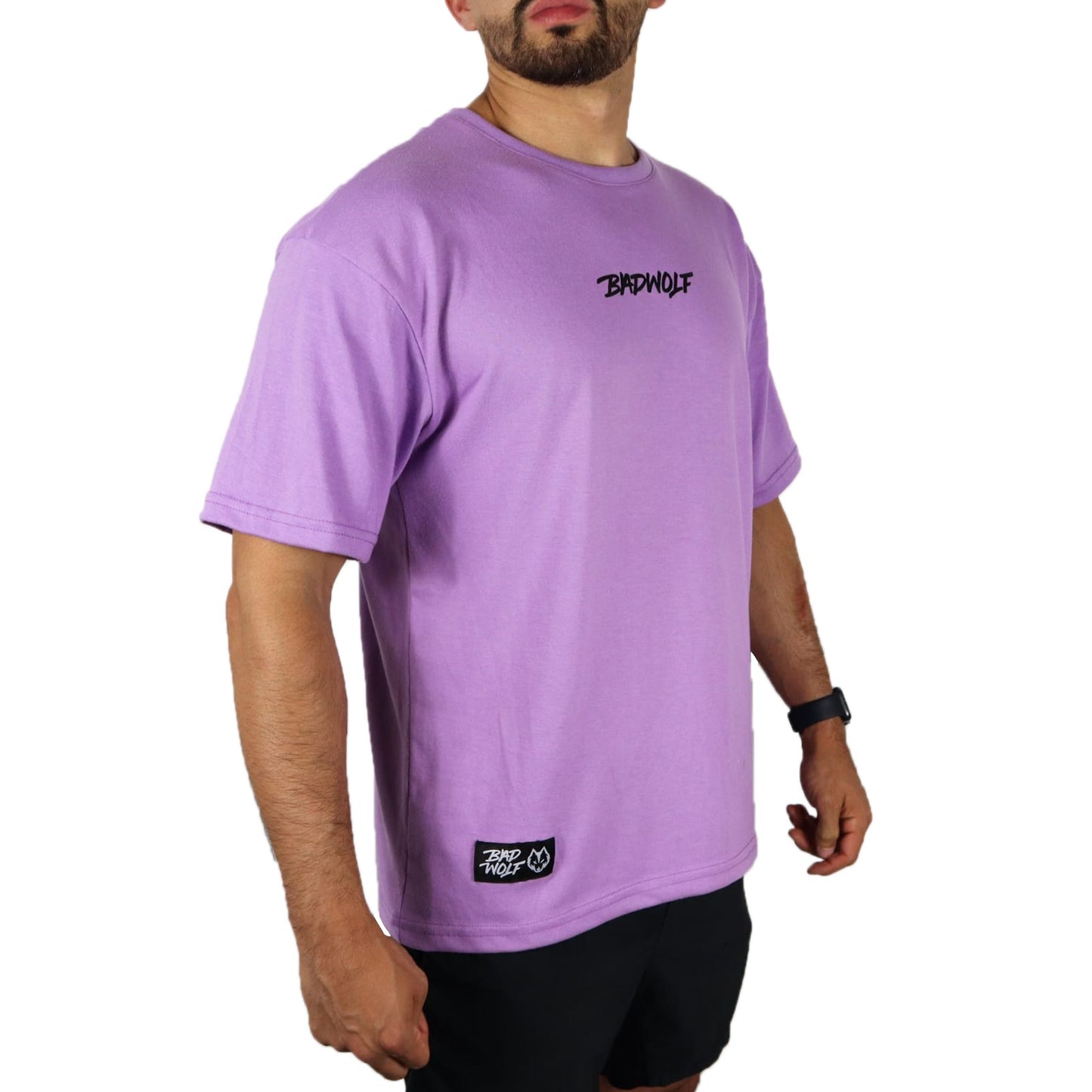 Oversize Anime Tshirt Morada