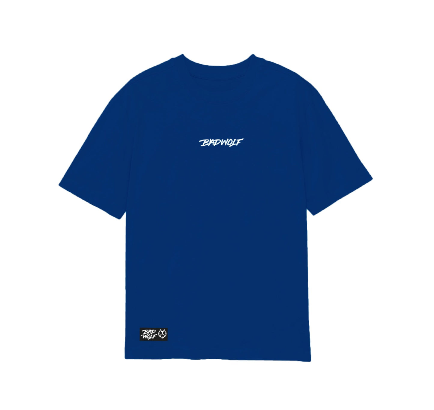 Oversize Azul Rey BW Blanco - Badwolf