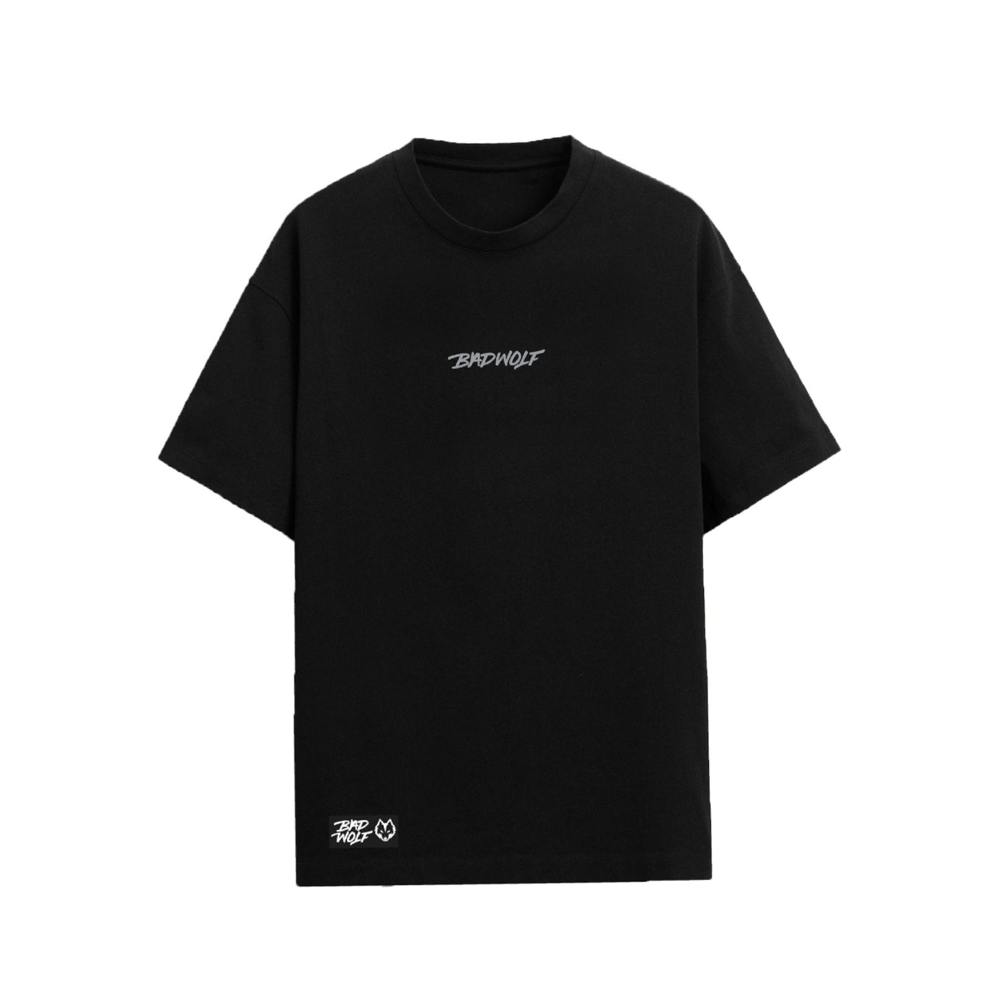 Oversize Negra BW Gris - Badwolf