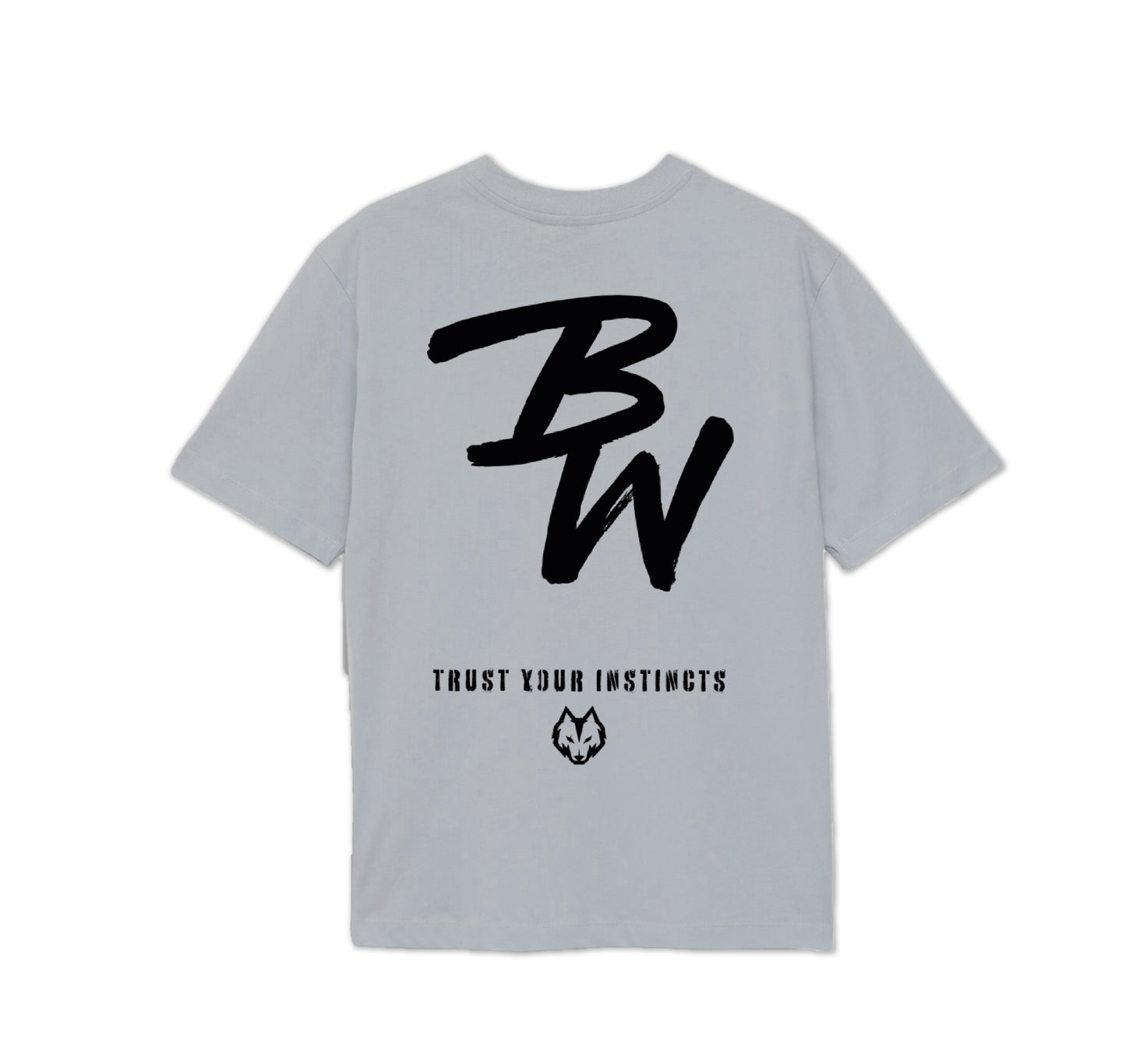 Oversize Silver BW - Badwolf