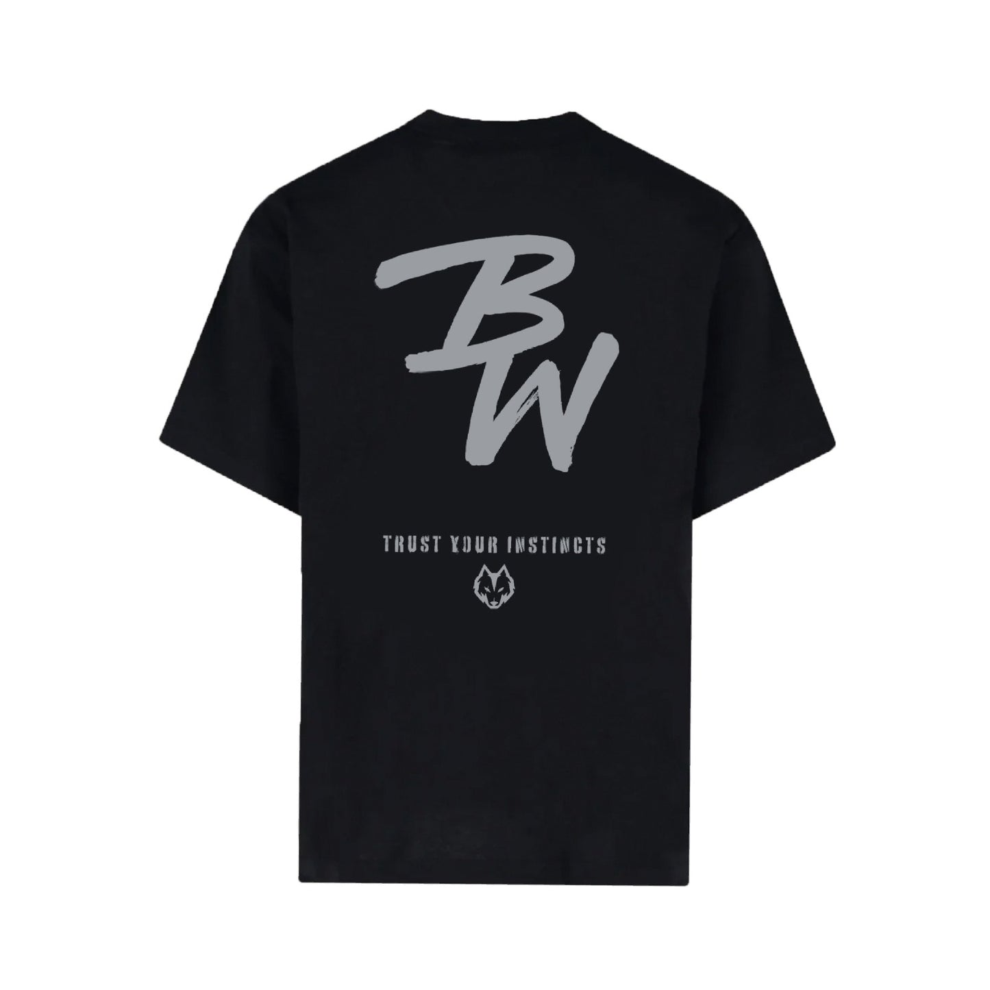 Oversize Negra BW Gris - Badwolf