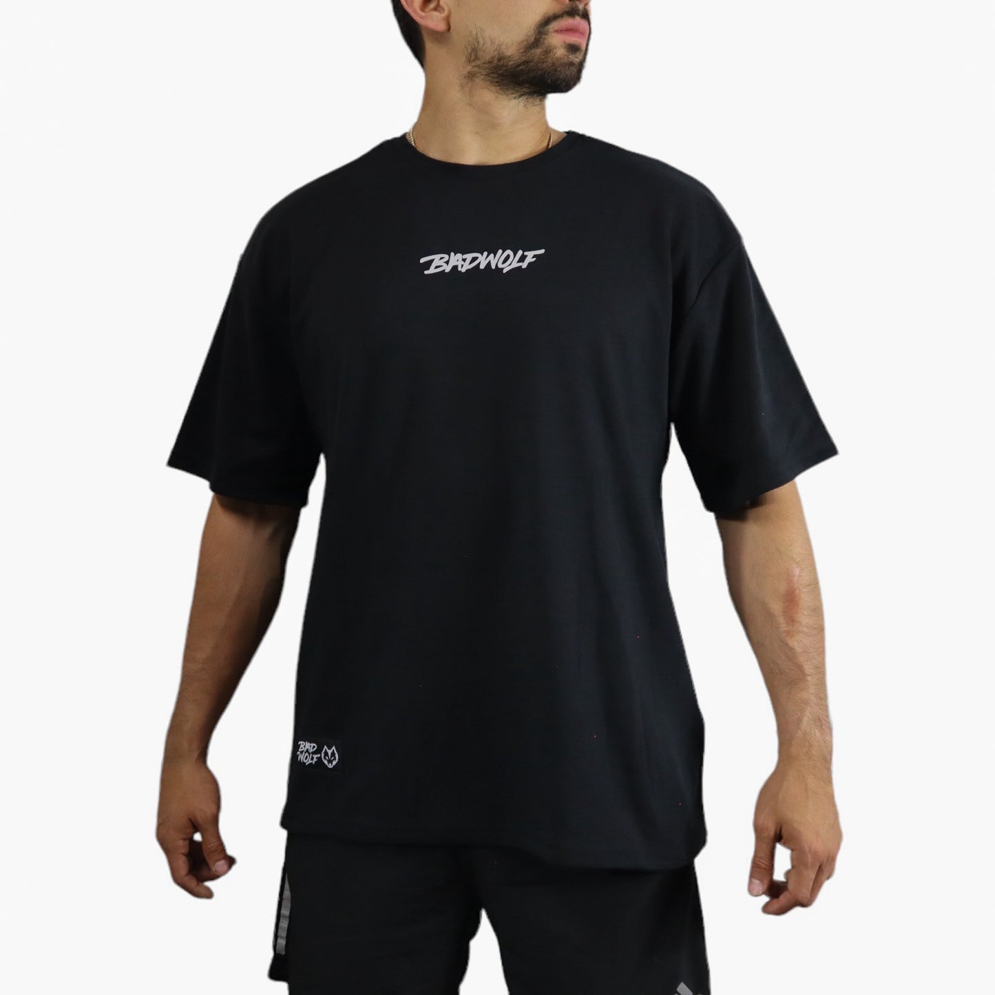 Oversize Negra BW Gris - Badwolf