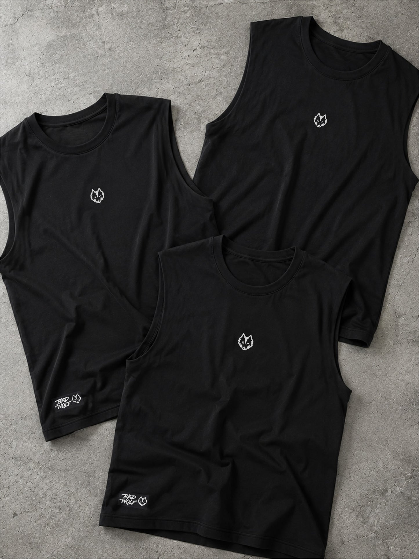 PREVENTA Tank Solid - Negro con Blanco