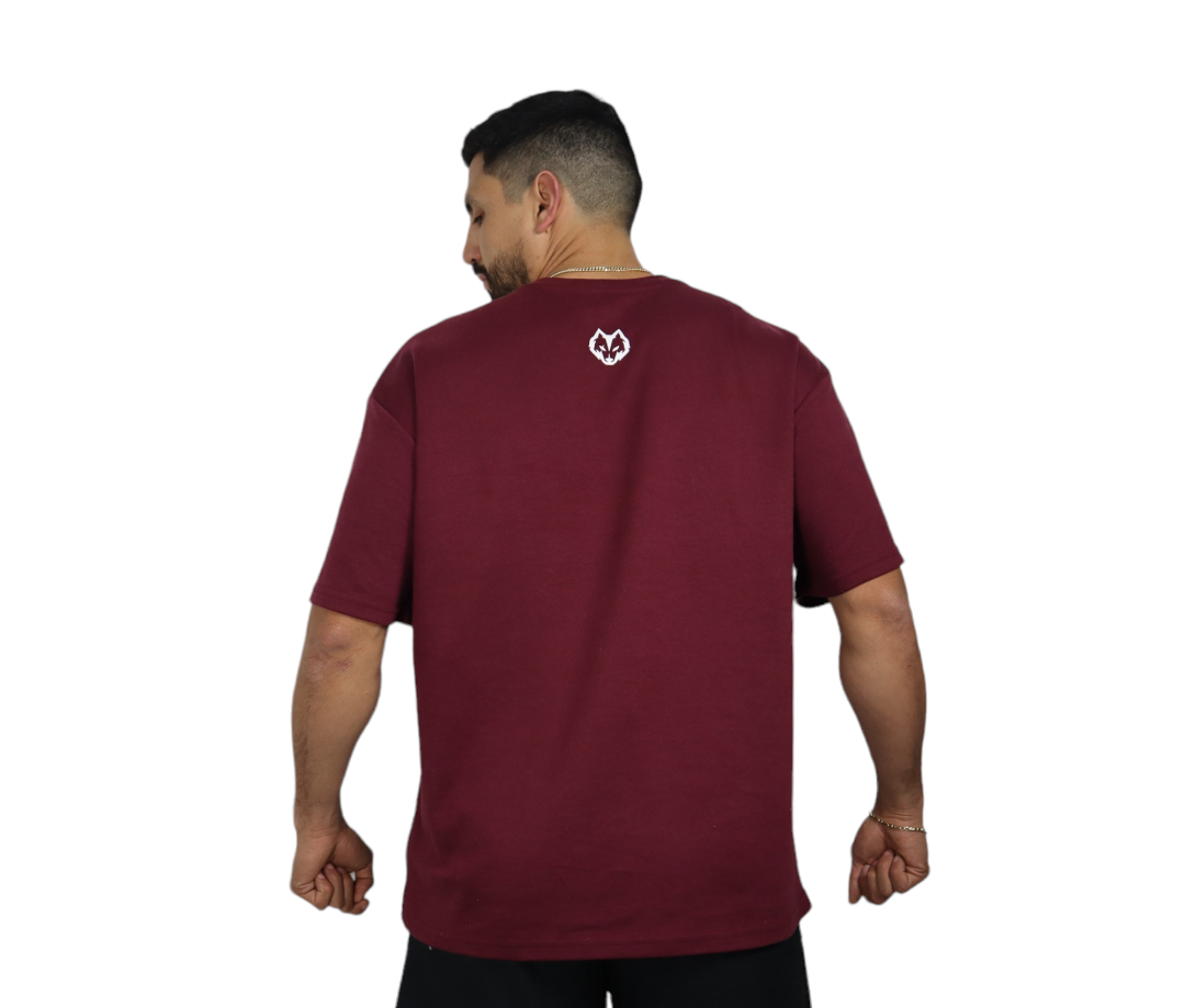 Oversize Tshirt Guinda