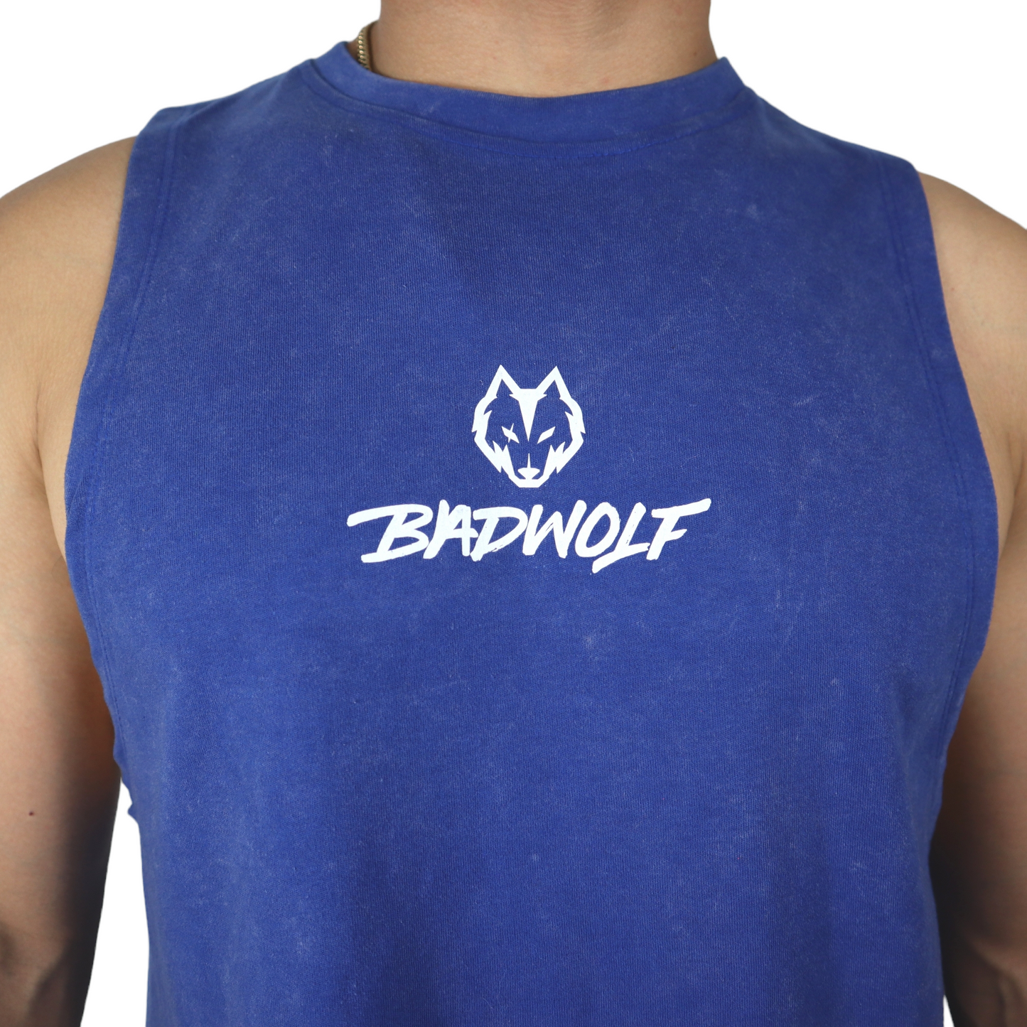 Tank Top Fitted · Blue
