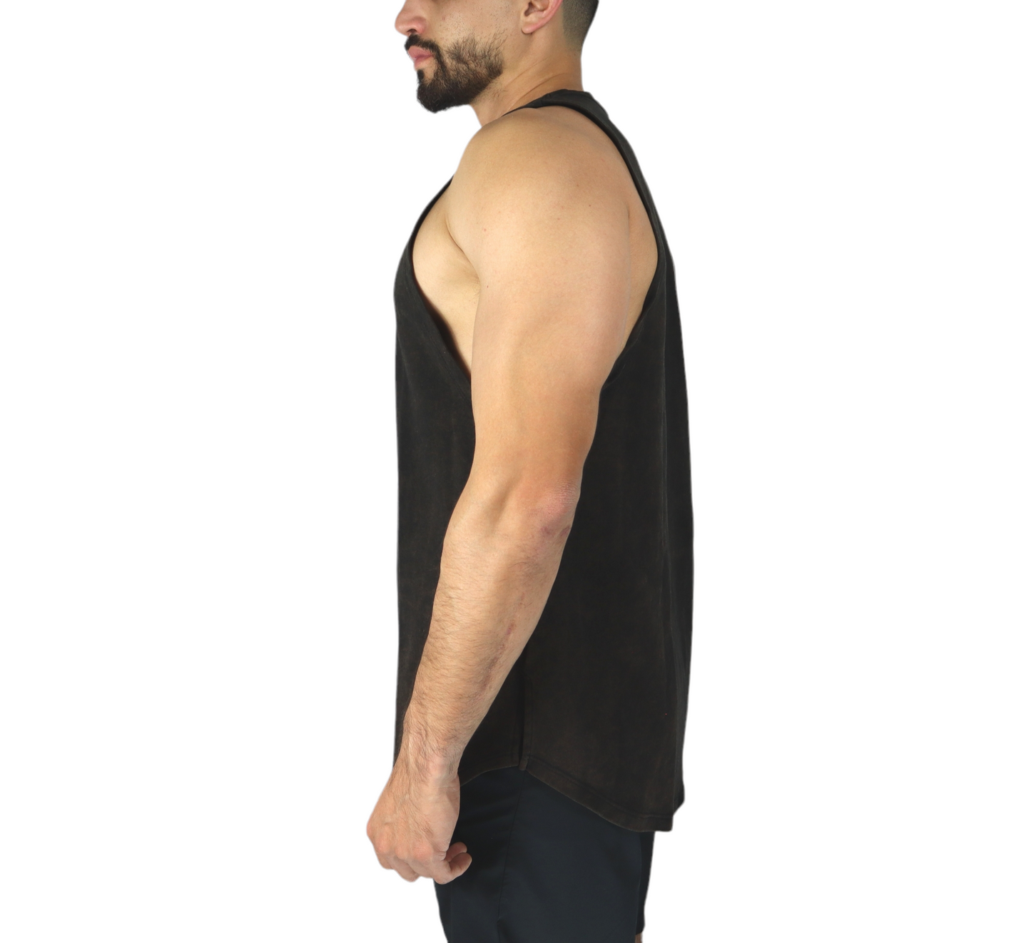 Tank Top Fitted · Black