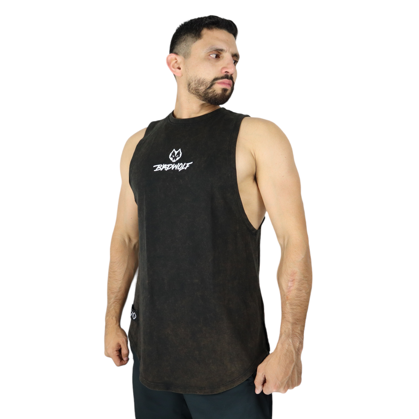 Tank Top Fitted · Black