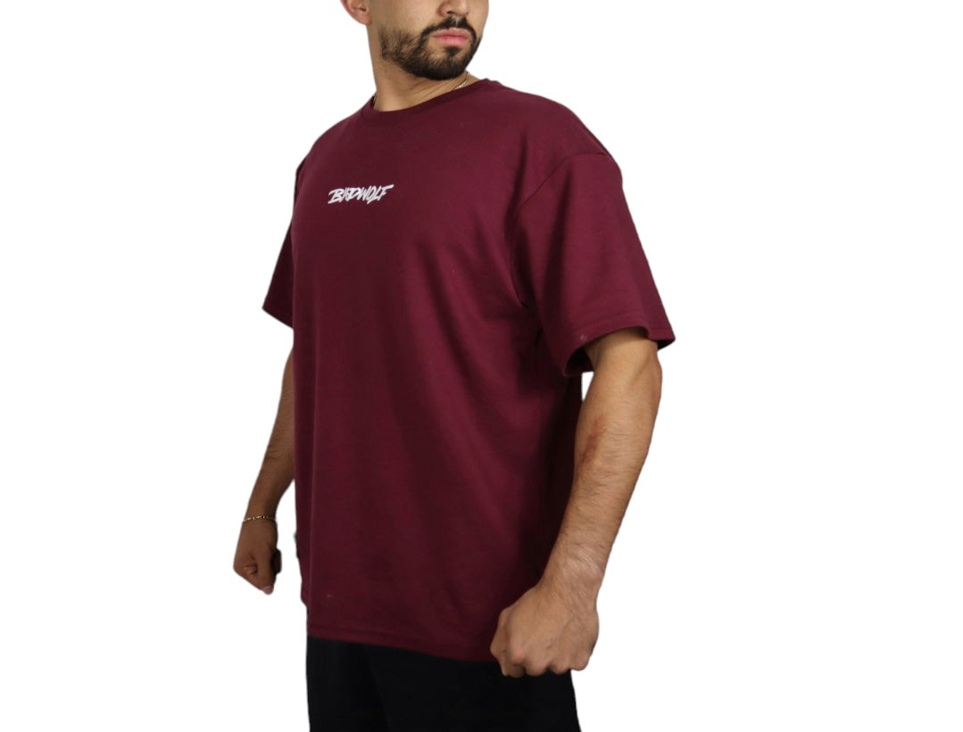 Oversize Tshirt Guinda