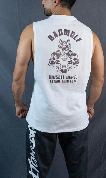 TANK TOP WOLF BLANCA