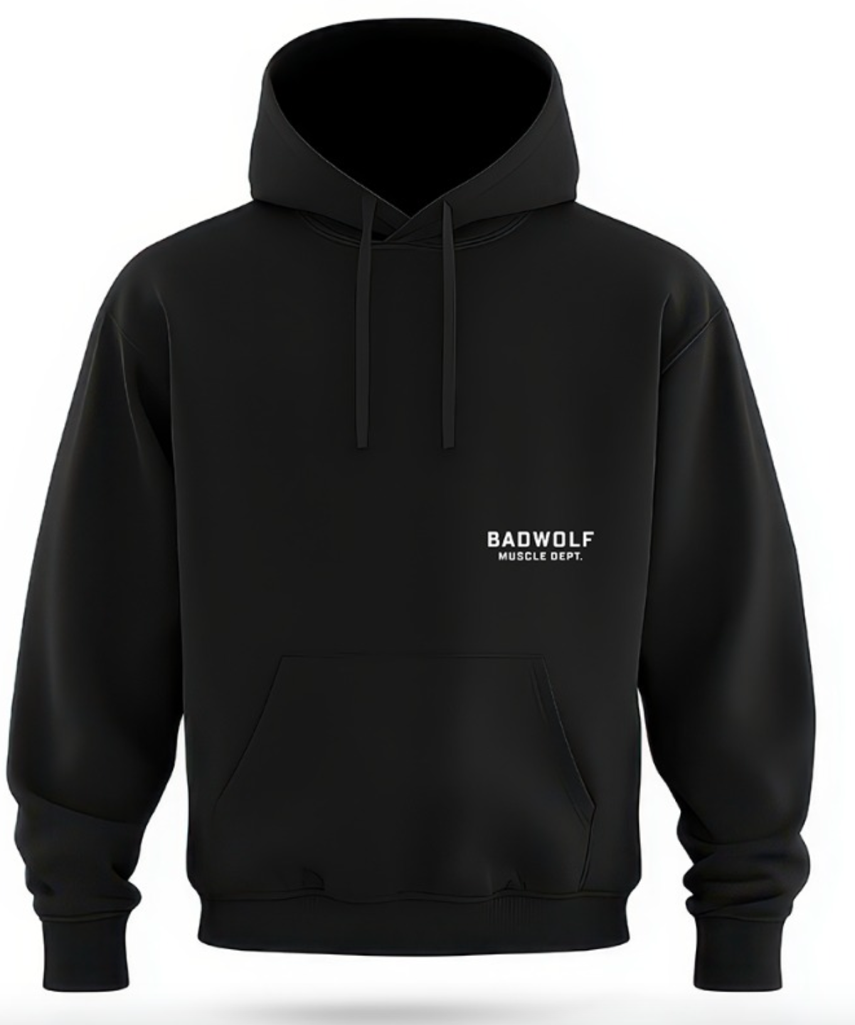 Hoodie Negra - Muscle Dpt.