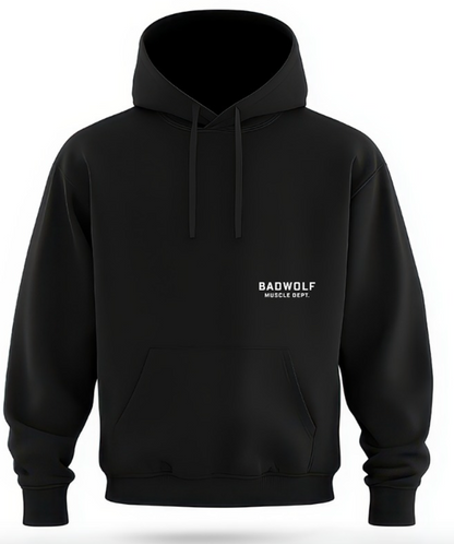 Hoodie Negra - Muscle Dpt.