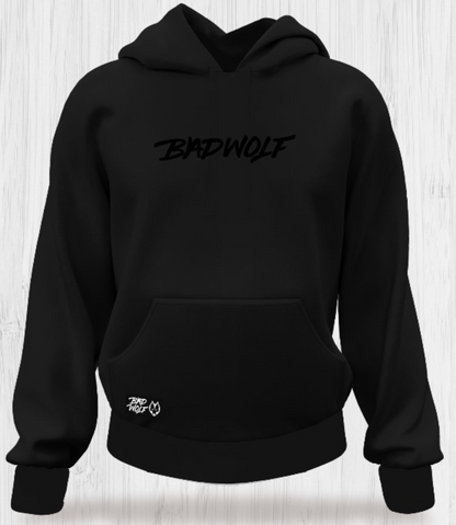Hoodie BADWOLF BLACK ON BLACK