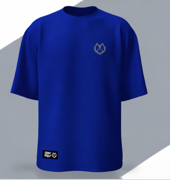Oversize Tshirt Azul Rey