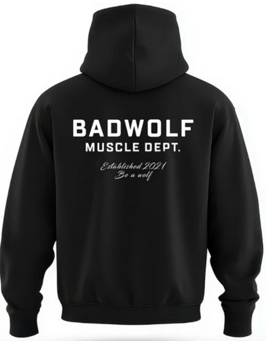 Hoodie Negra Badwolf