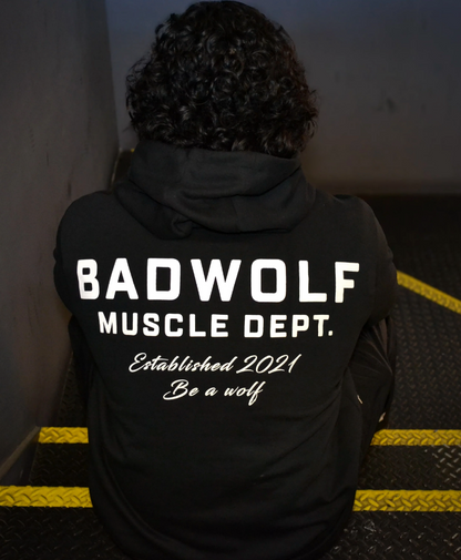 Hoodie Negra Badwolf