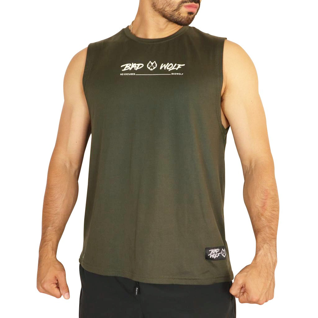 Tank Oversize Verde Militar