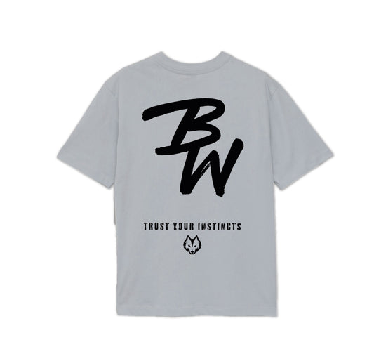Oversize Silver BW - Badwolf