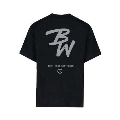 Oversize Negra BW Gris - Badwolf