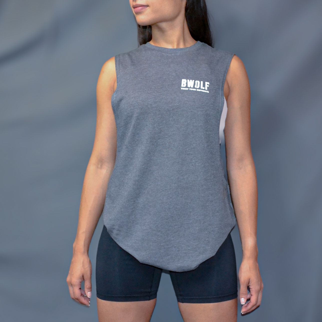 TANK TOP BW GRIS OBSCURO - BWOLF