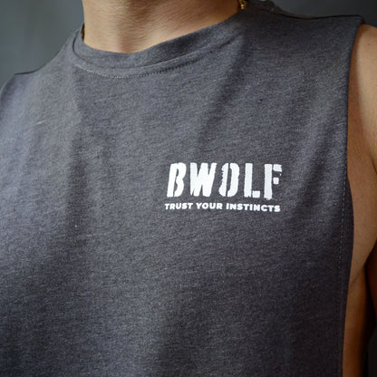 TANK TOP BW GRIS OBSCURO - BWOLF