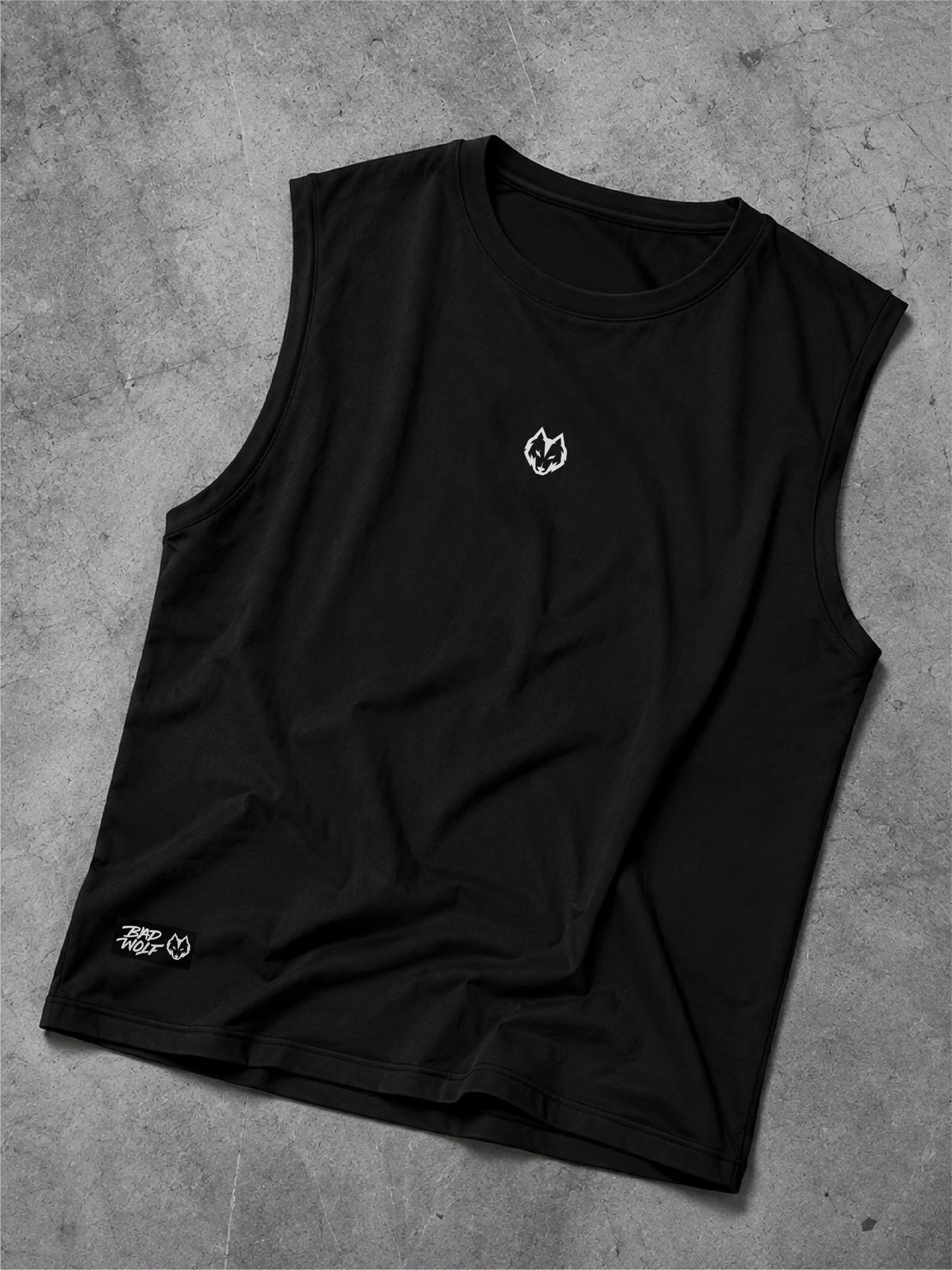PREVENTA Tank Solid - Negro con Blanco