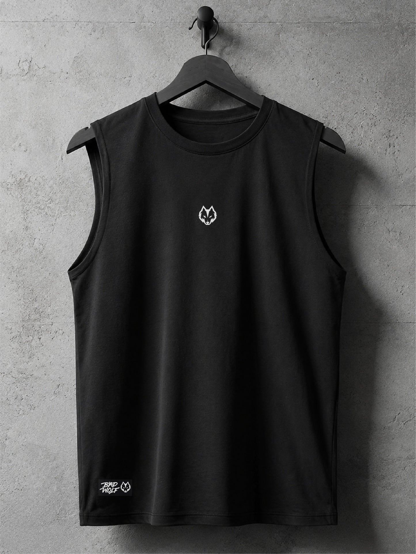 PREVENTA Tank Solid - Negro con Blanco