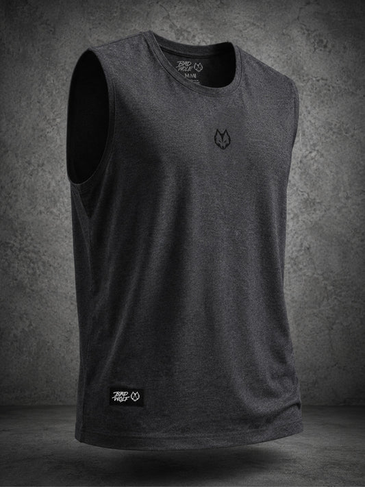 PREVENTA Tank Solid - Gris con Negro