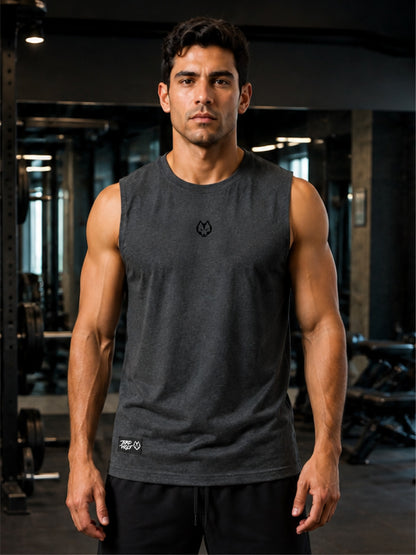 PREVENTA Tank Solid - Gris con Negro