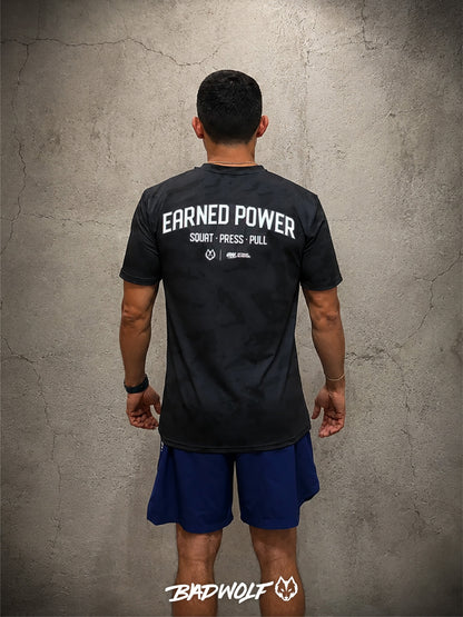 PREVENTA CAMISA COLLAB ON/BW FITTED EARNED POWER