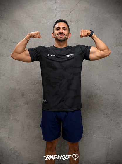 PREVENTA CAMISA COLLAB ON/BW FITTED EARNED POWER