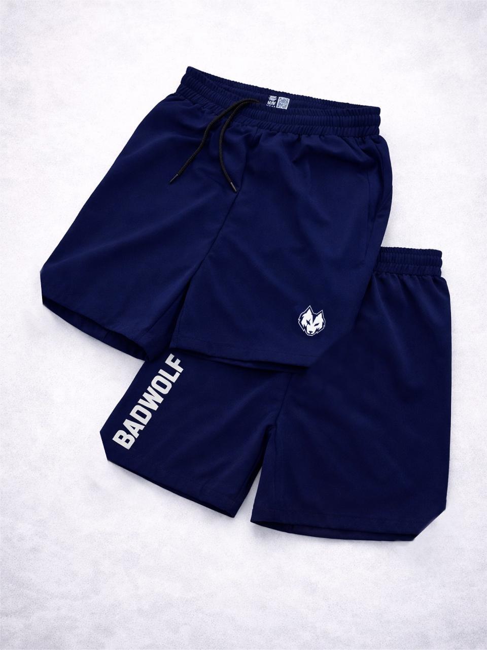 COMBO 3 Short ALPHA BADWOLF - TINTO/AZUL/NEGRO
