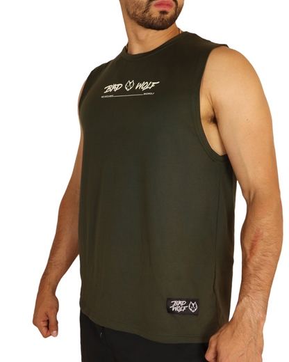 Tank Oversize Verde Militar