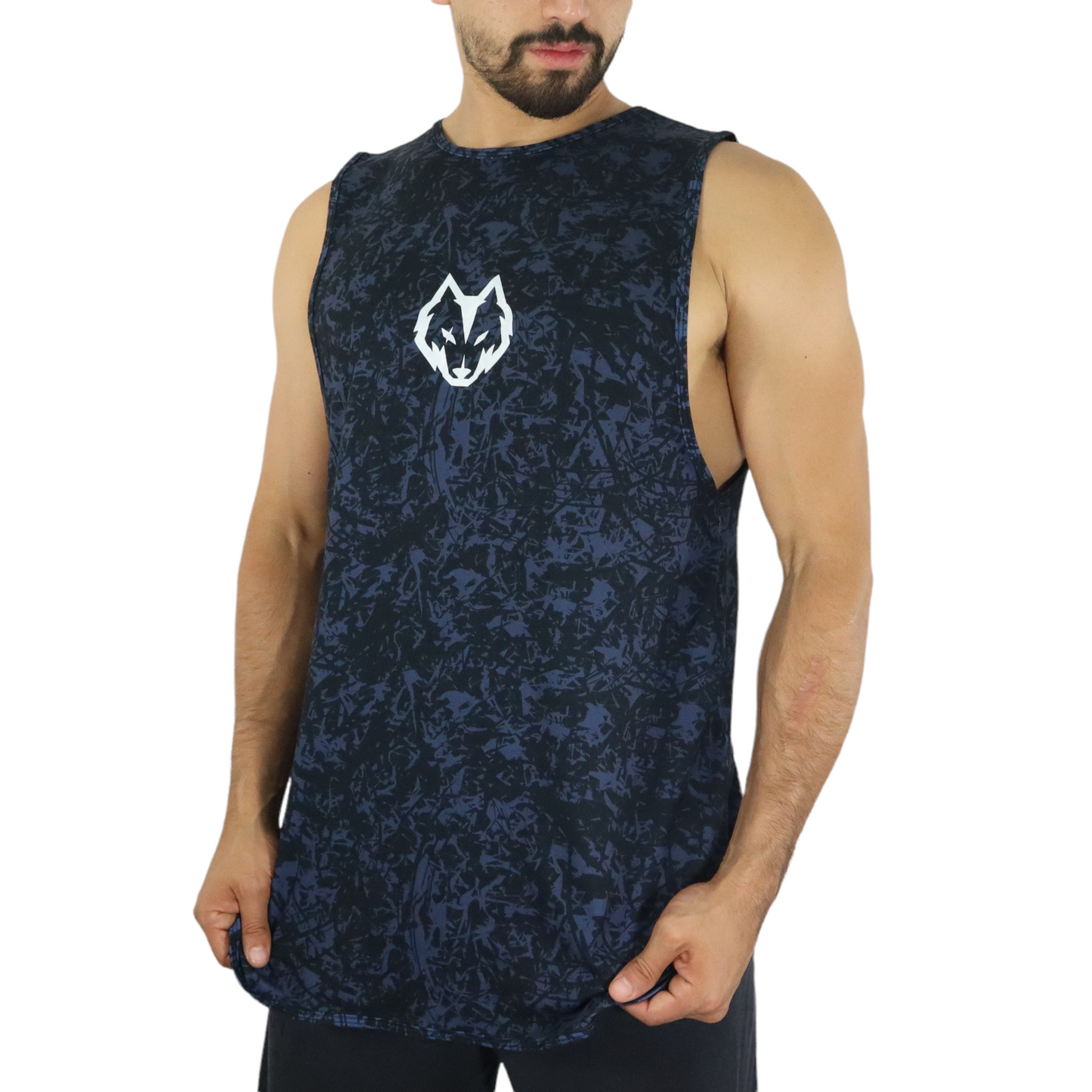 Tank Top · Cammo Blue