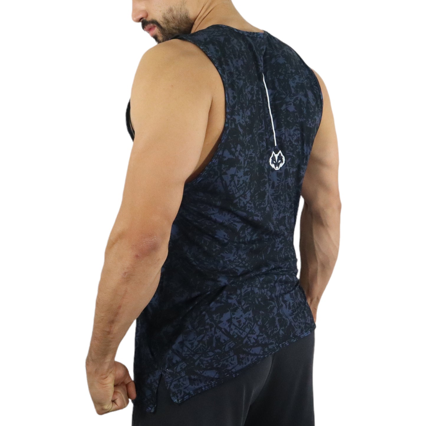 Tank Top · Cammo Blue