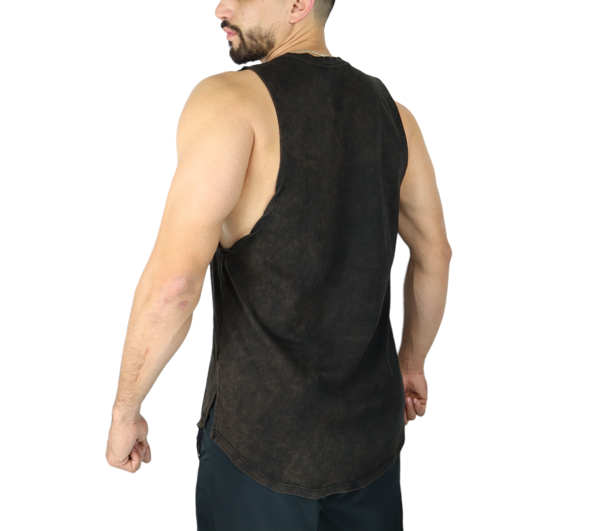 Tank Top Fitted · Black